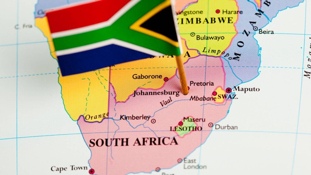 south africa map