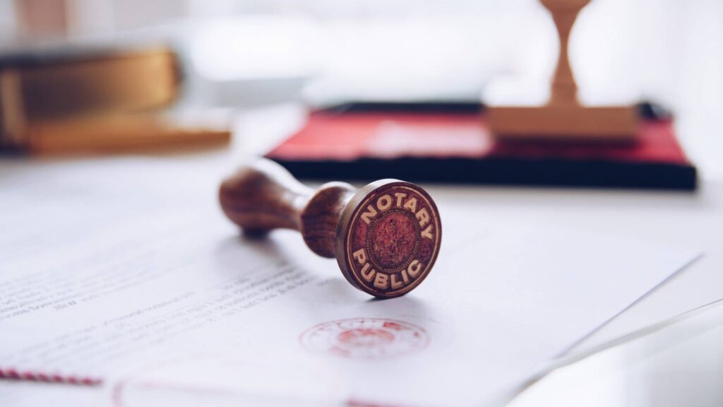 notary stamp